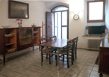 sala da pranzo appartamento