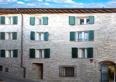 retro struttura ingresso Salita degli Orti