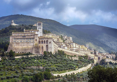 Vista da ovest san Francesco